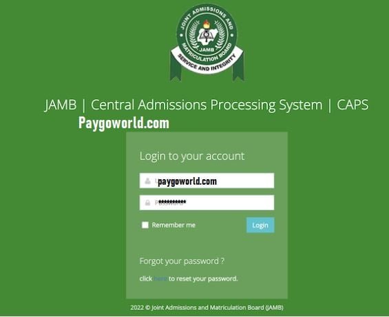 How to Link Email to JAMB Profile